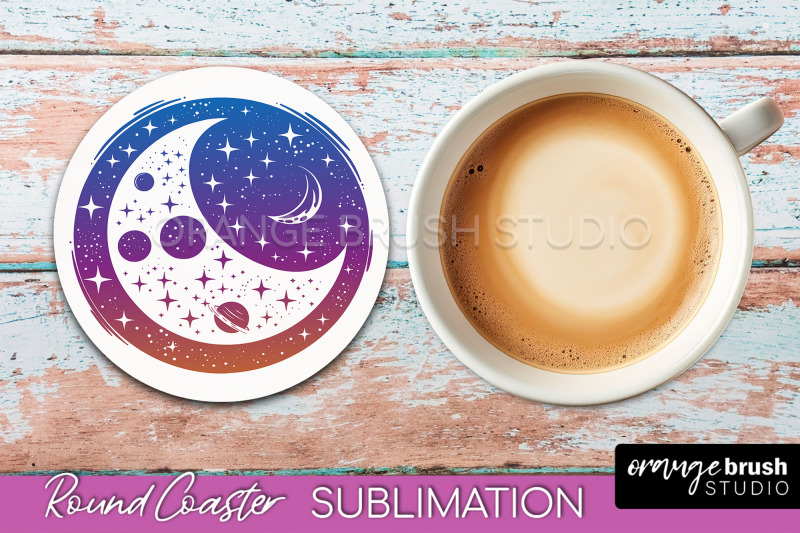 celestial-coaster-sublimation-boho-mystical-round-coaster