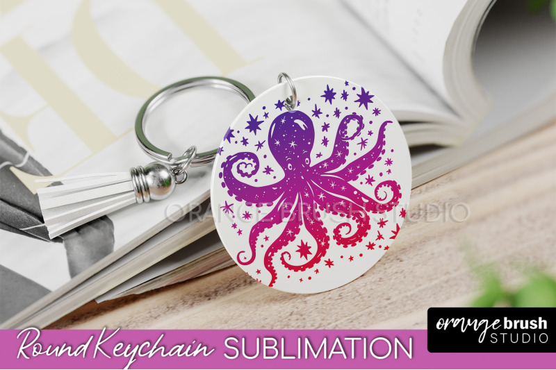 boho-mystical-keychain-png-celestial-round-keychain