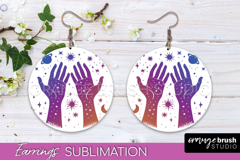 boho-mystical-round-earrings-sublimation-celestial-earrings