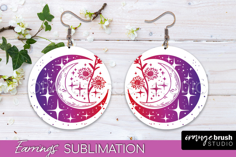 boho-mystical-round-earrings-sublimation-celestial-earrings