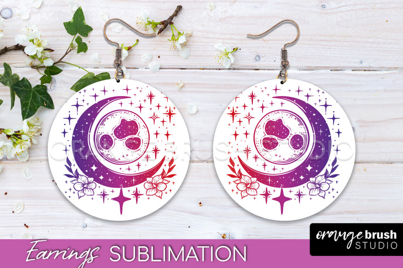 boho-mystical-round-earrings-sublimation-celestial-earrings