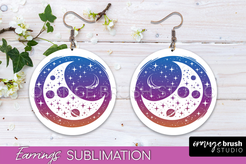 boho-mystical-round-earrings-sublimation-celestial-earrings