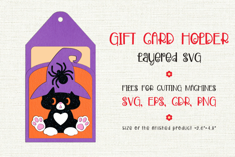 black-cat-halloween-gift-card-holder-paper-craft-template