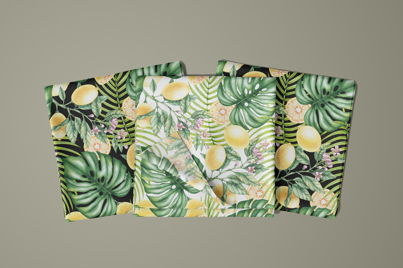 tropical-lemon-pattern