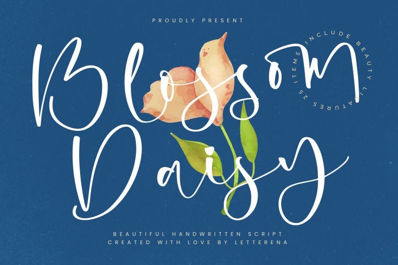 blossom-daisy-beautiful-nbsp-handwritten-script