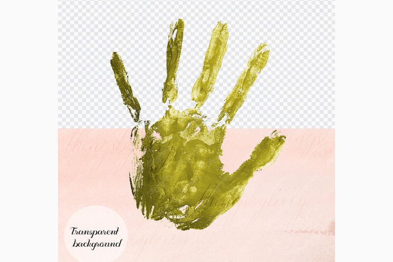 100-painted-hand-print-png-digital-images