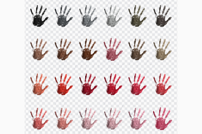 100-painted-hand-print-png-digital-images