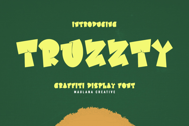 truzzty-graffiti-display-font