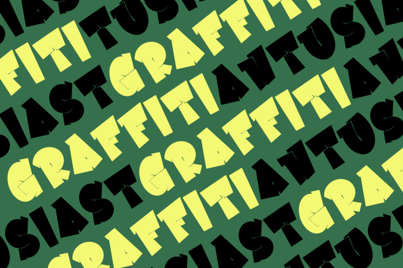 truzzty-graffiti-display-font