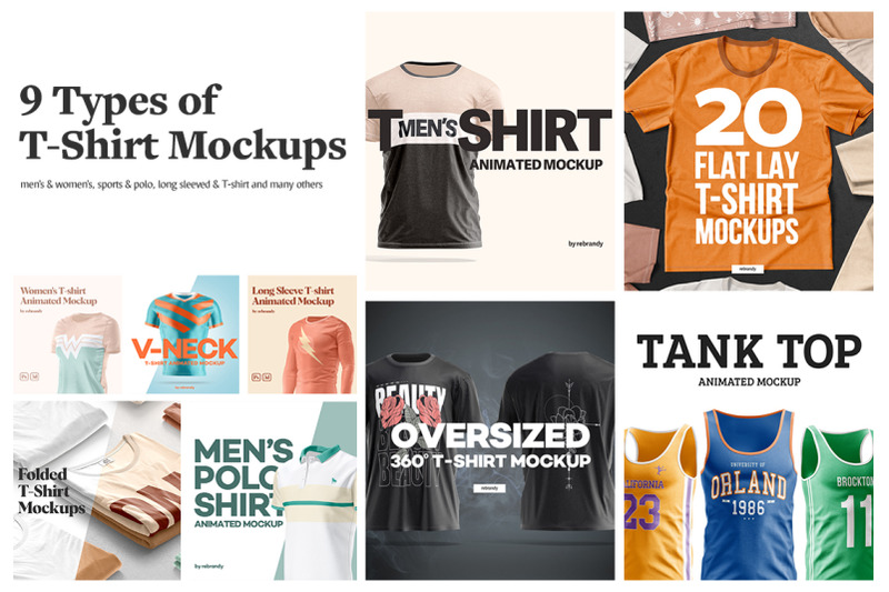 t-shirt-mockups-bundle