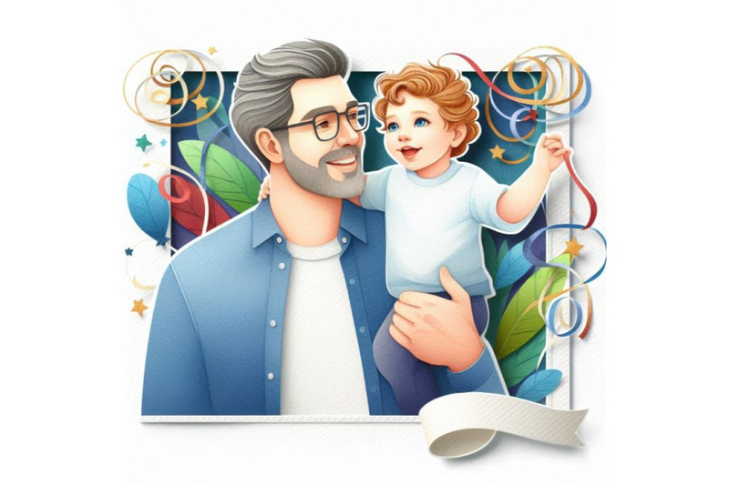 father-s-day-papercut-card-of-dad-and-so