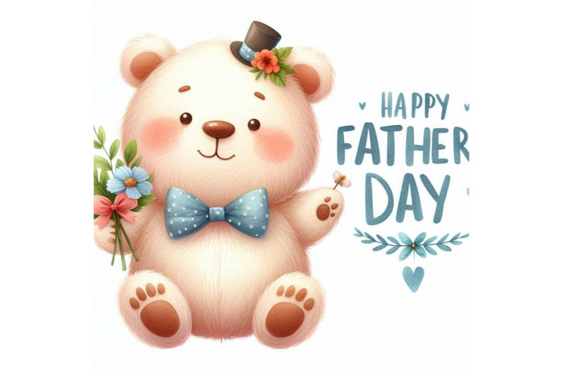 cute-father-s-day-card-with-funny-dad-bear