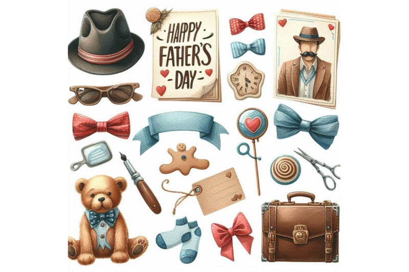 happy-father-s-day-templates-in-retro-style