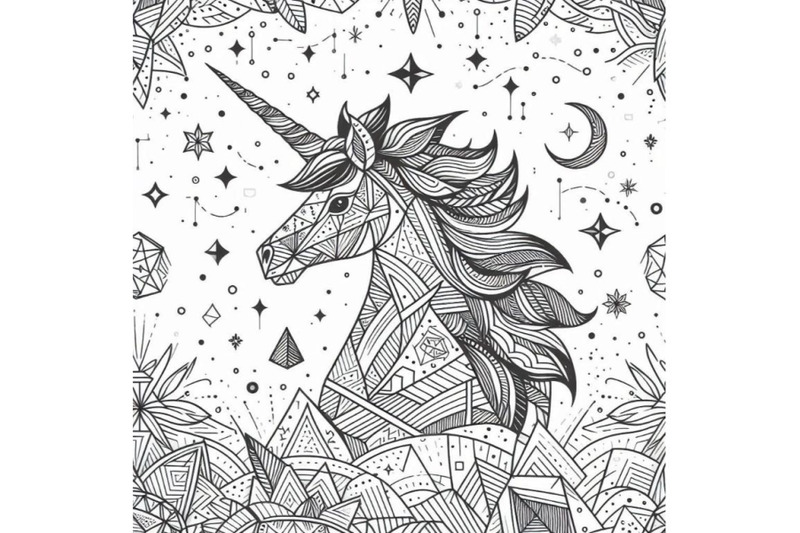 unicorn-line-art-for-children