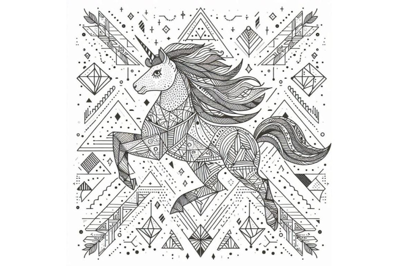 unicorn-line-art-for-children