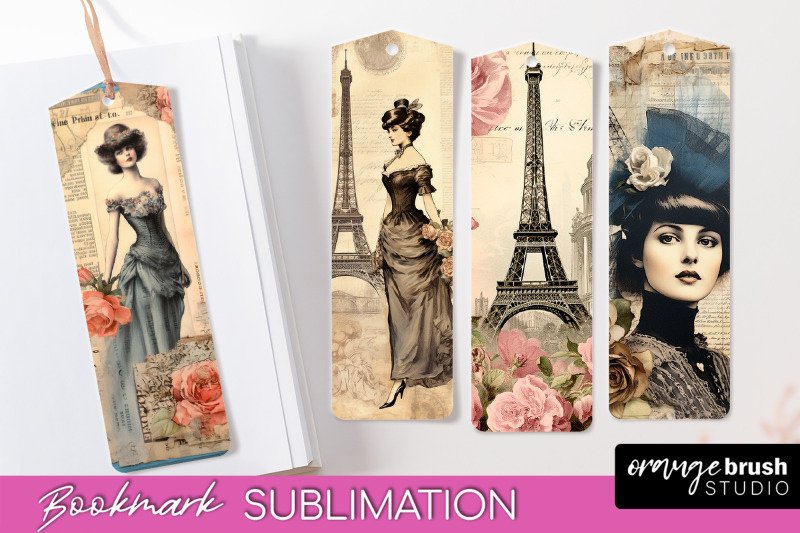 vintage-bookmark-sublimation-scrapbook-bookmarks-4-png