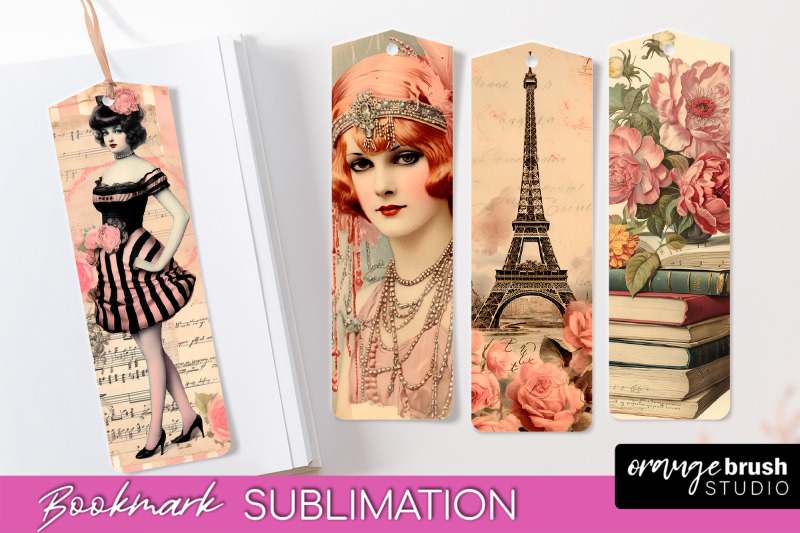 vintage-bookmark-sublimation-scrapbook-bookmarks-4-png