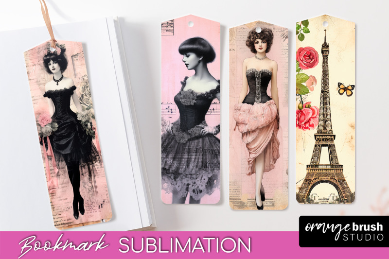 vintage-bookmark-sublimation-scrapbook-bookmarks-4-png