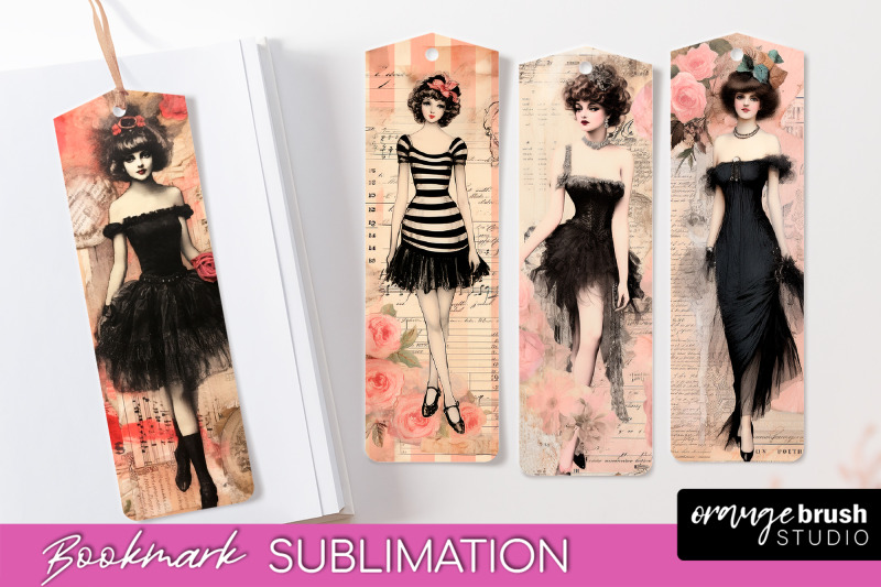 vintage-bookmark-sublimation-scrapbook-bookmarks-4-png