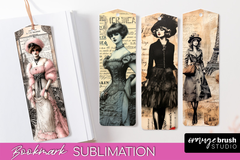 vintage-bookmark-sublimation-scrapbook-bookmarks-4-png