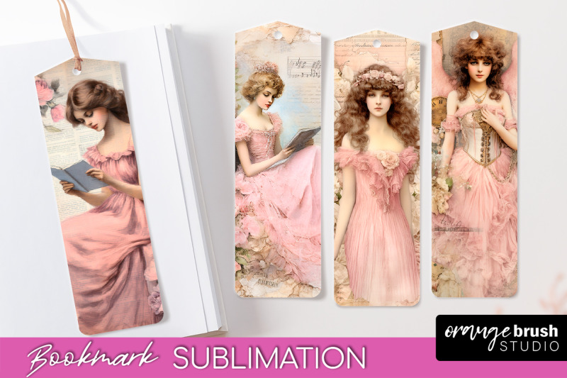 vintage-bookmark-sublimation-scrapbook-bookmarks-4-png