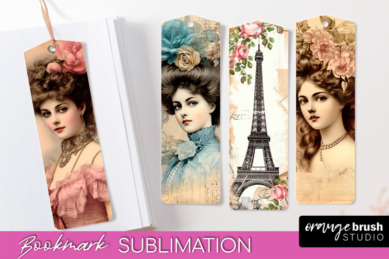 vintage-bookmark-sublimation-scrapbook-bookmarks-4-png