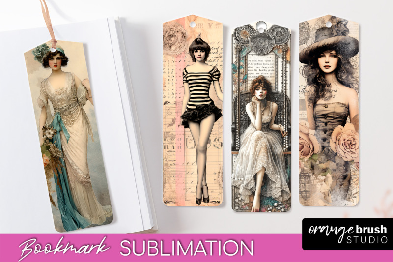 vintage-bookmark-sublimation-scrapbook-bookmarks-4-png