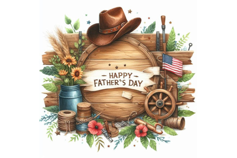 happy-father-s-day-barnwood-banner