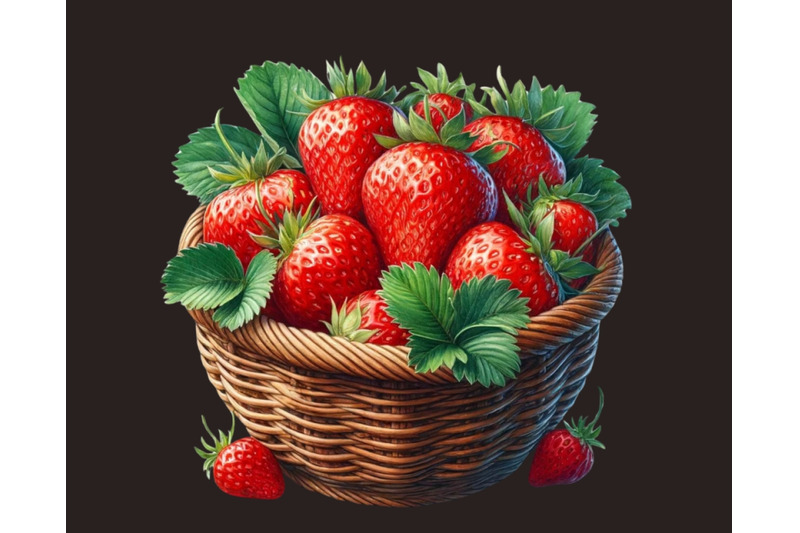 black-girl-amp-strawberry-clipart