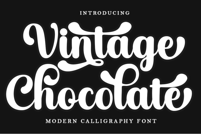 vintage-chocolate-script