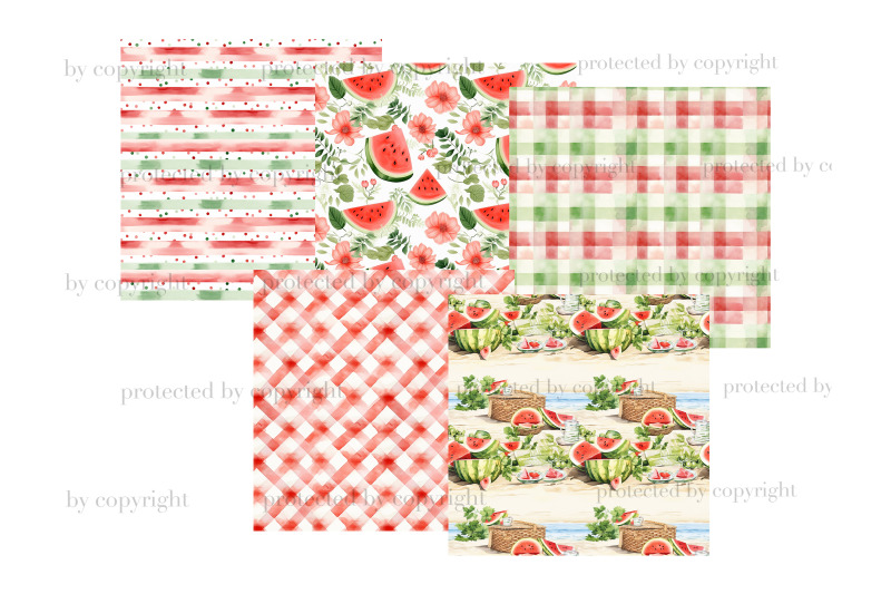 watermelon-papers-summer-pattern-bundle