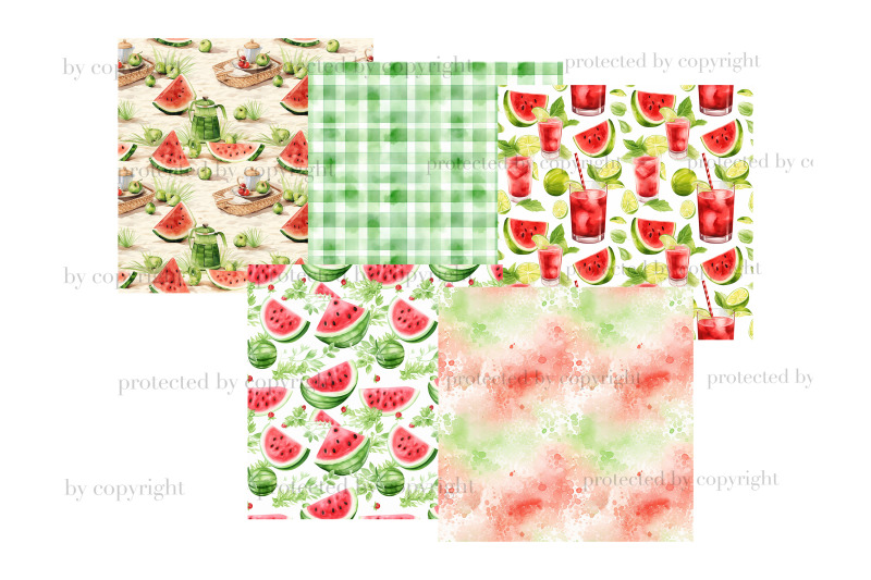 watermelon-papers-summer-pattern-bundle