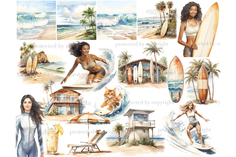 surf-clipart-surfboard-png-bundle