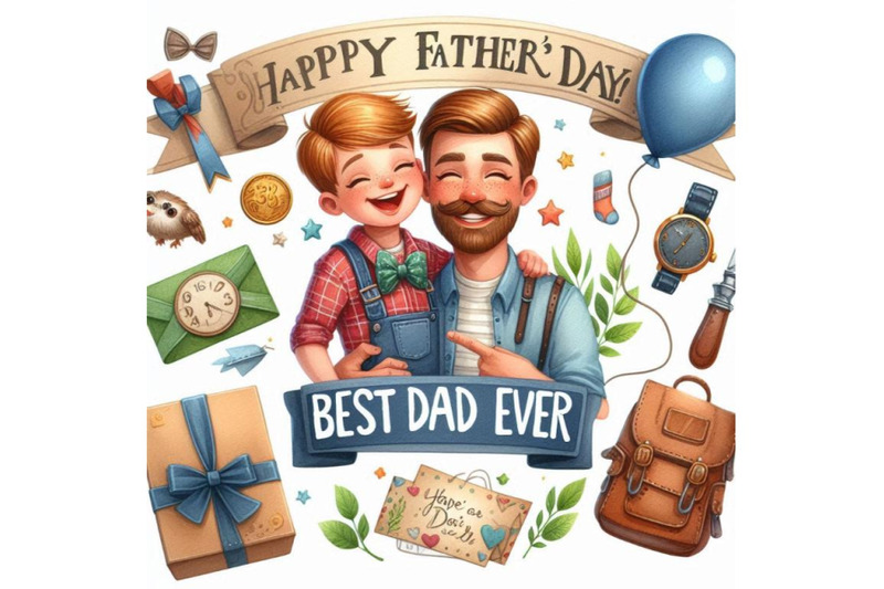 best-dad-ever-happy-father-s-day-banner-and-g