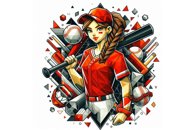 cartoon-a-baseball-player