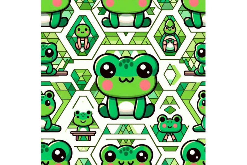 cute-green-frog-character