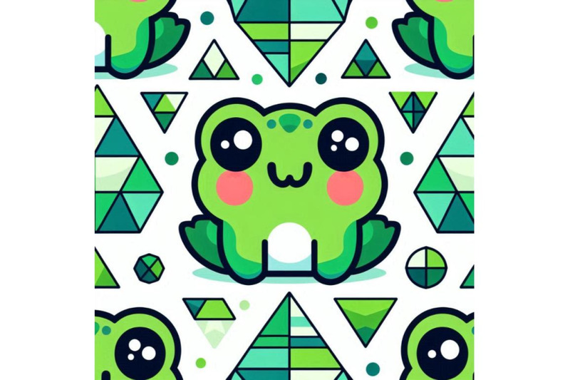 cute-green-frog-character