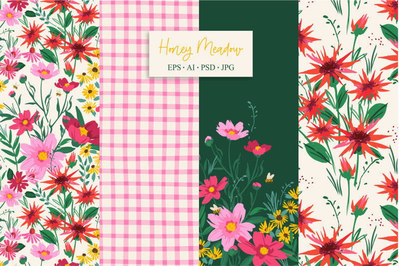 honey-meadow-16-seamless-patterns