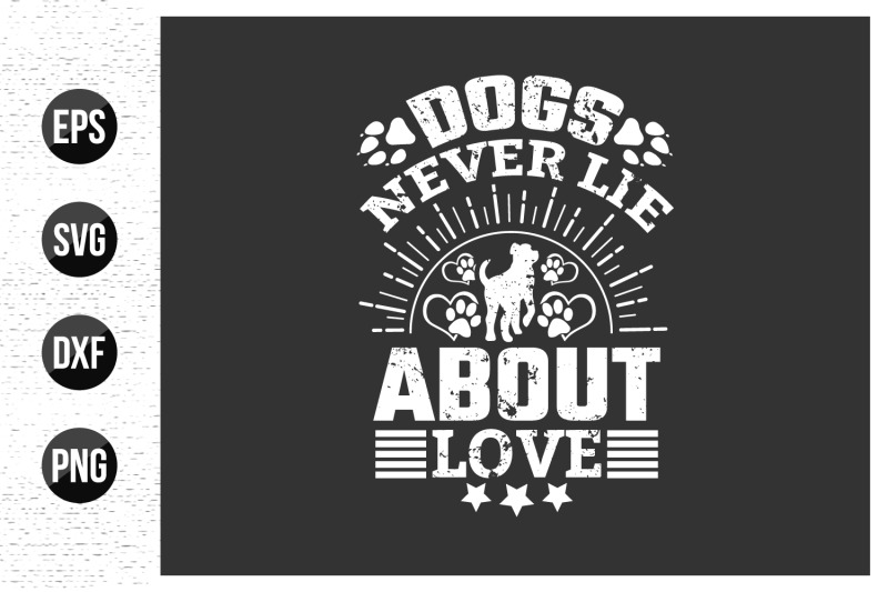 dog-typographic-t-shirt-design-vector-graphic