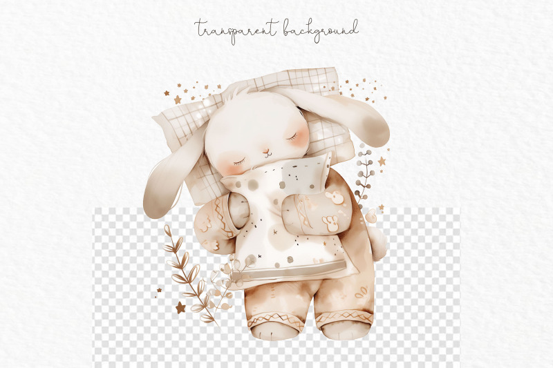 sleeping-clipart-woodland-animals-png