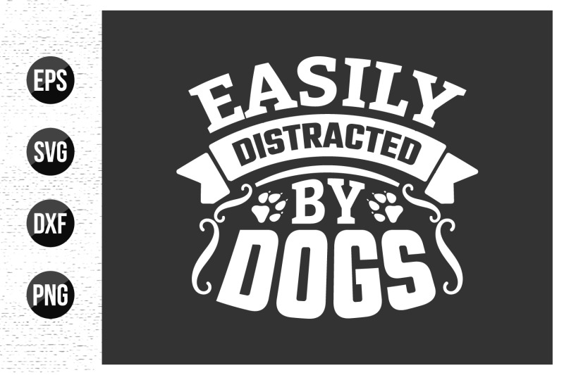 dog-typographic-t-shirt-design-vector-graphic