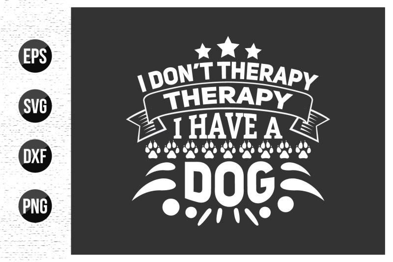 dog-typographic-t-shirt-design-vector-graphic