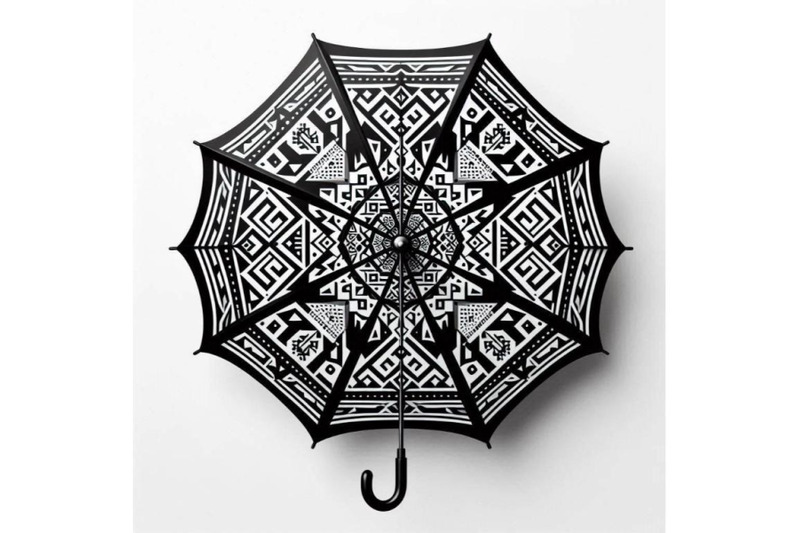 black-umbrella