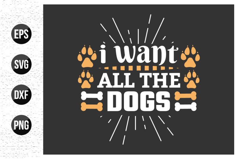 dog-typographic-t-shirt-design-vector-graphic-animals-quotes-design-v