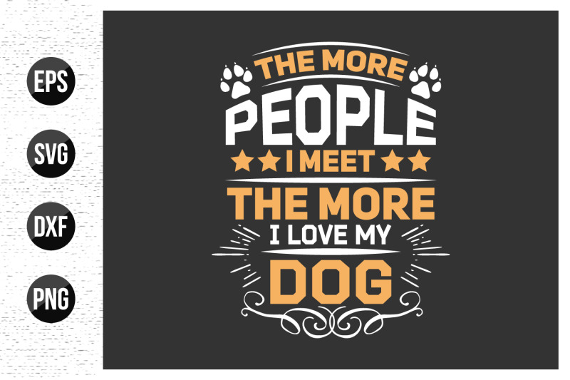 dog-typographic-t-shirt-design-vector-graphic-animals-quotes-design-v