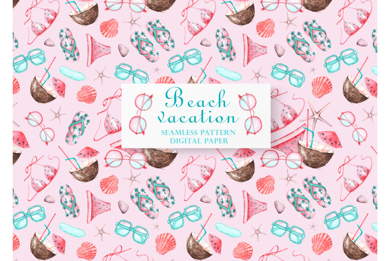 sea-beach-watercolor-seamless-pattern-summer-vacation-travel