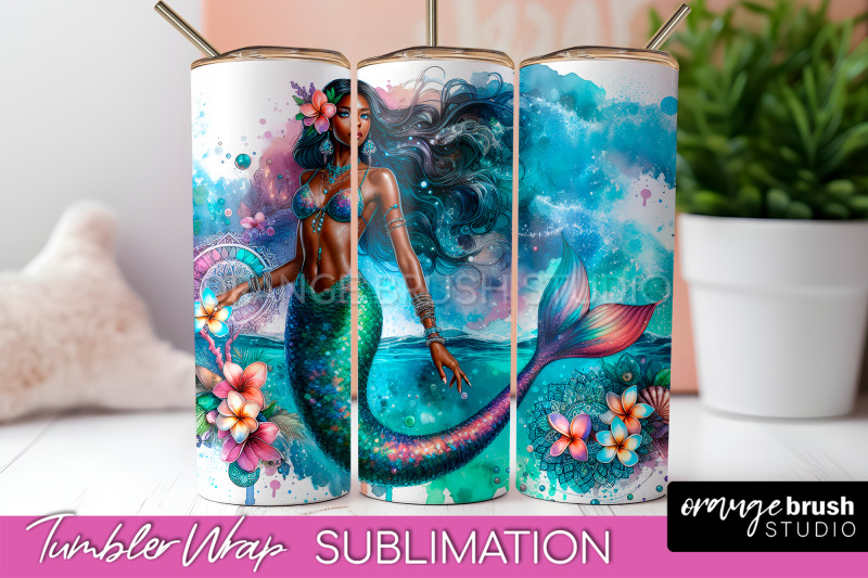 mermaid-tumbler-wrap-watercolor-mermaid-tumbler-sublimation