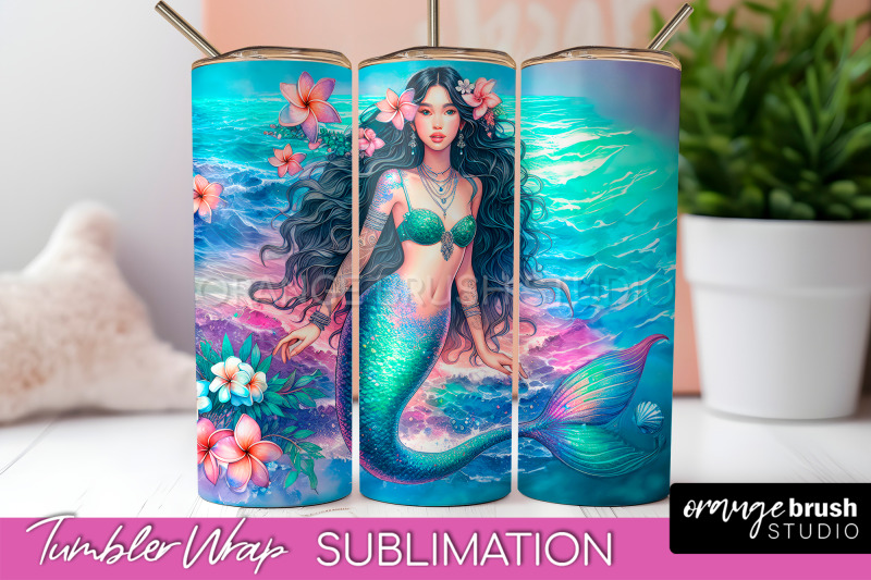 mermaid-tumbler-wrap-watercolor-mermaid-tumbler-sublimation