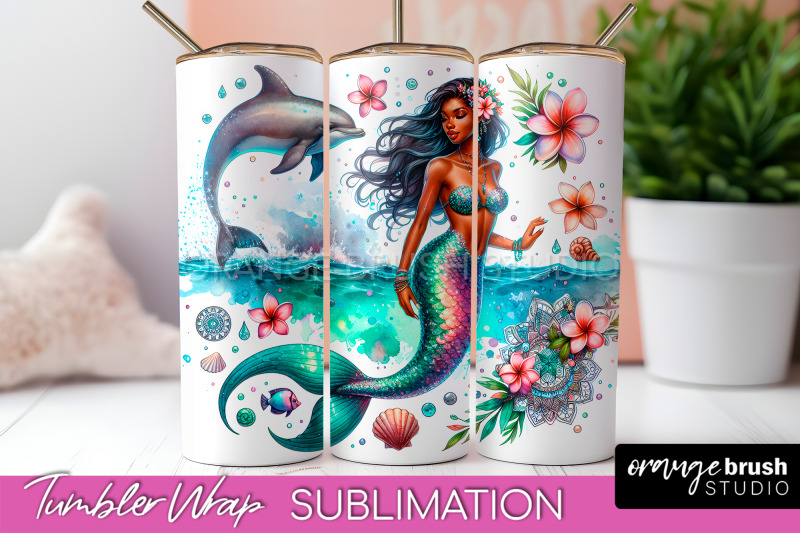 mermaid-tumbler-wrap-watercolor-mermaid-tumbler-sublimation