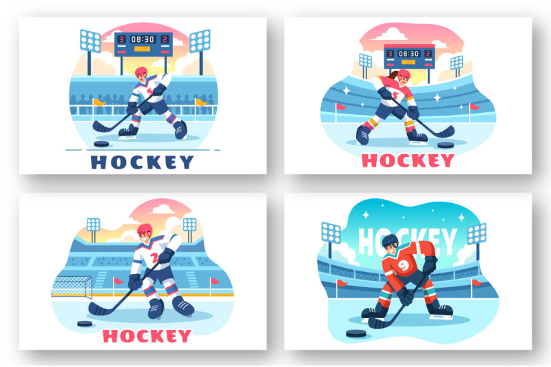 9-hockey-player-sport-illustration